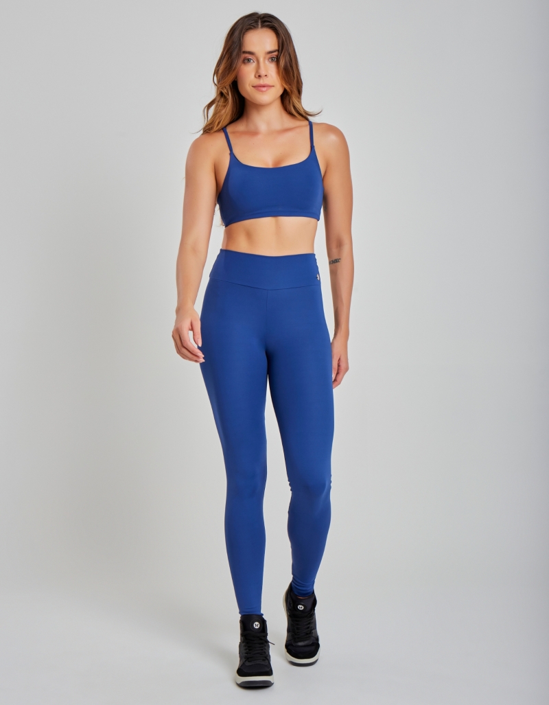 Vestem - Set Leggingss and Sports bra Park Azul Jeans - KIT499.C0257