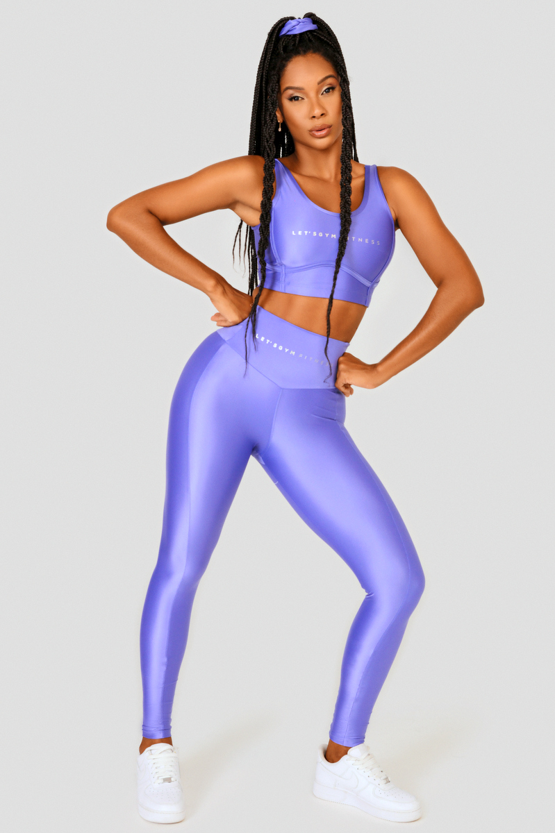 Lets Gym - Lavender Status Legging - 2454LV