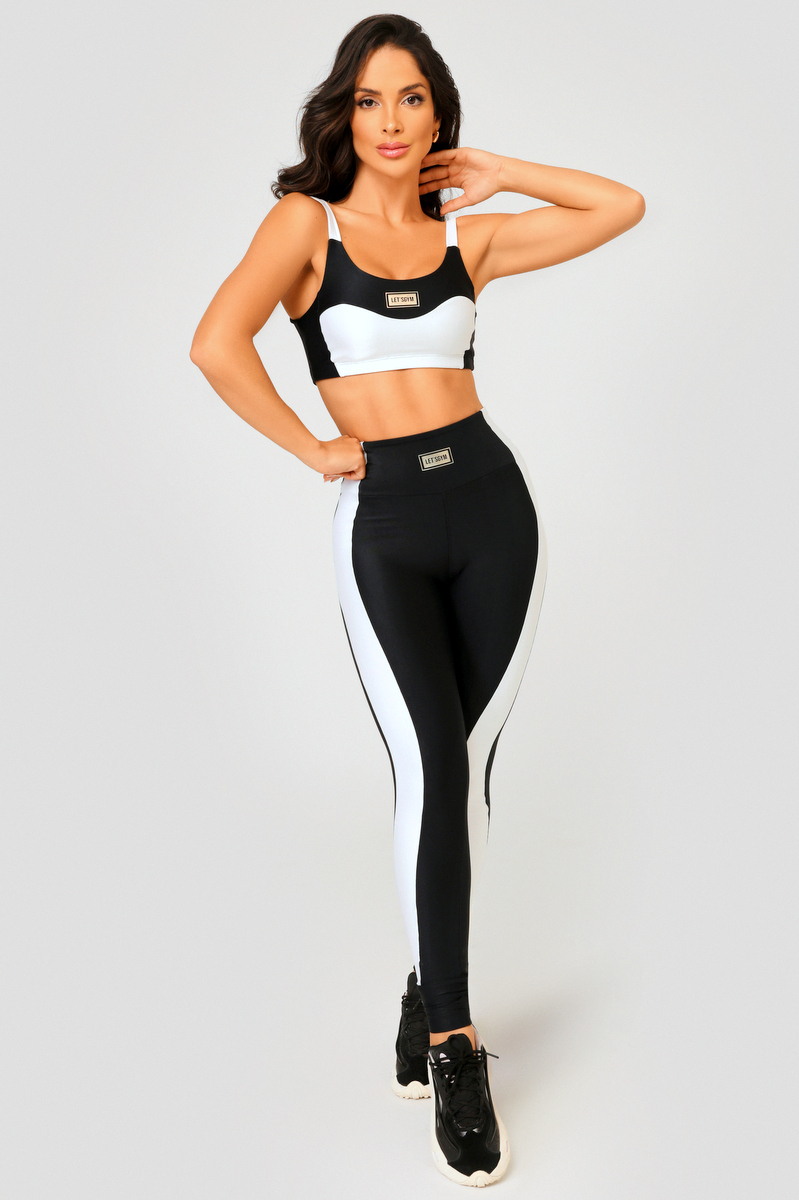 Lets Gym - Innovate Black Leggings - 2450PT