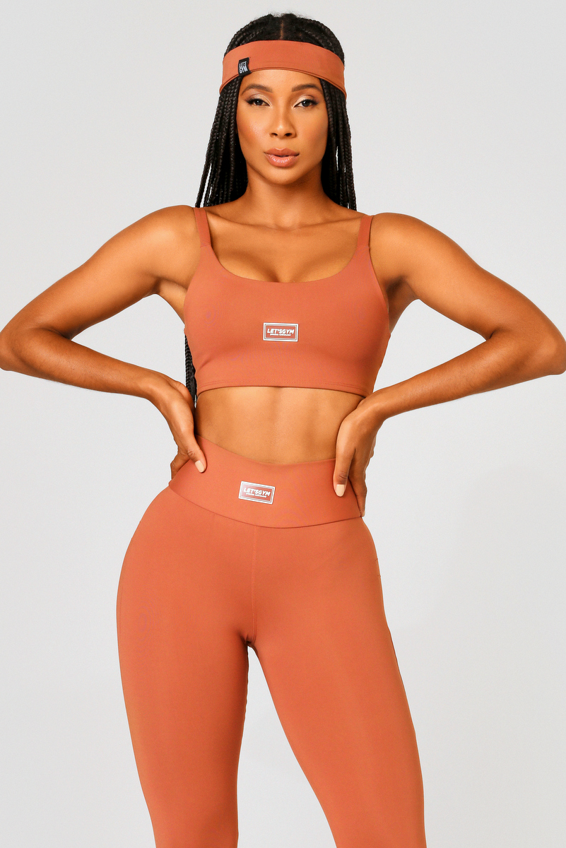 Lets Gym - Top Basic Colors Cappuccino - 1712ECP