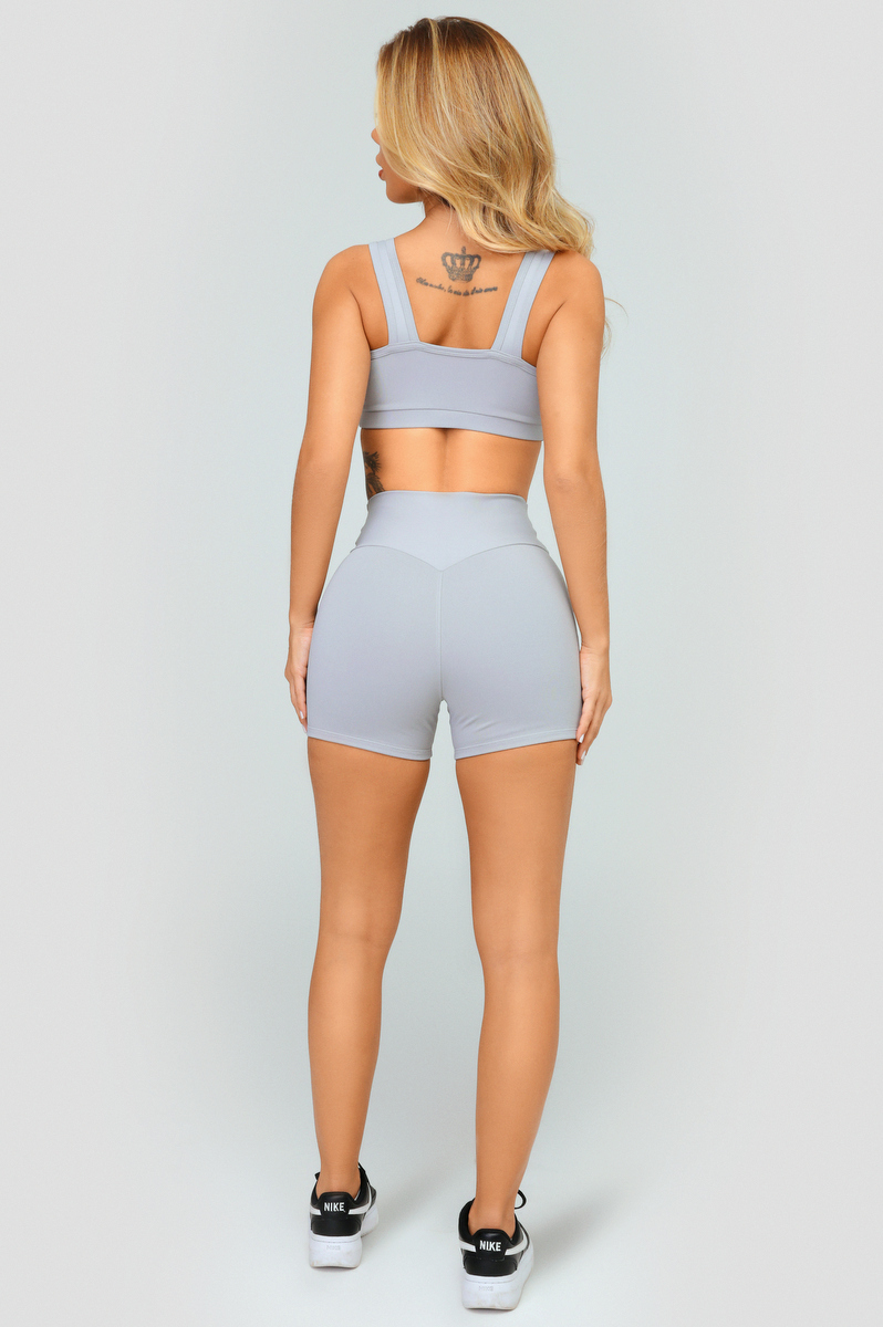 Lets Gym - Short Candy Light Gray - 2306CZC