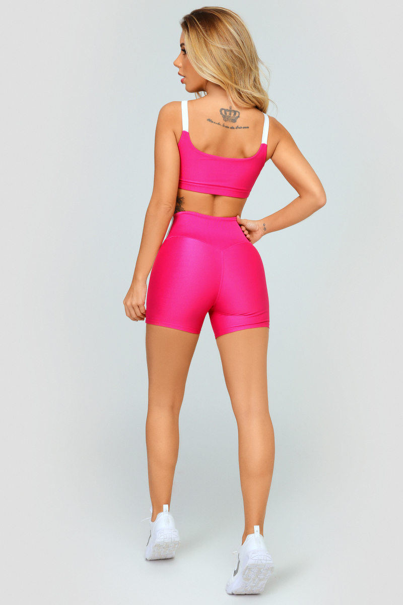 Lets Gym - Short Inovate Rosa Pink - 2451RP