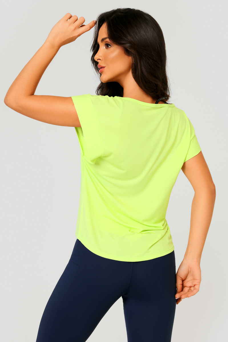 Lets Gym - Tank Shirt Bright Neon Green - 2472VDN