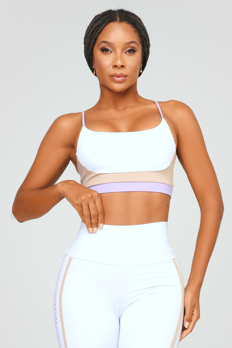 Lets Gym - Top Adapt White - 2460BR