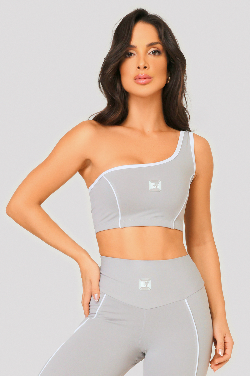 Lets Gym - Top Dynamic Light Gray - 2513CZC