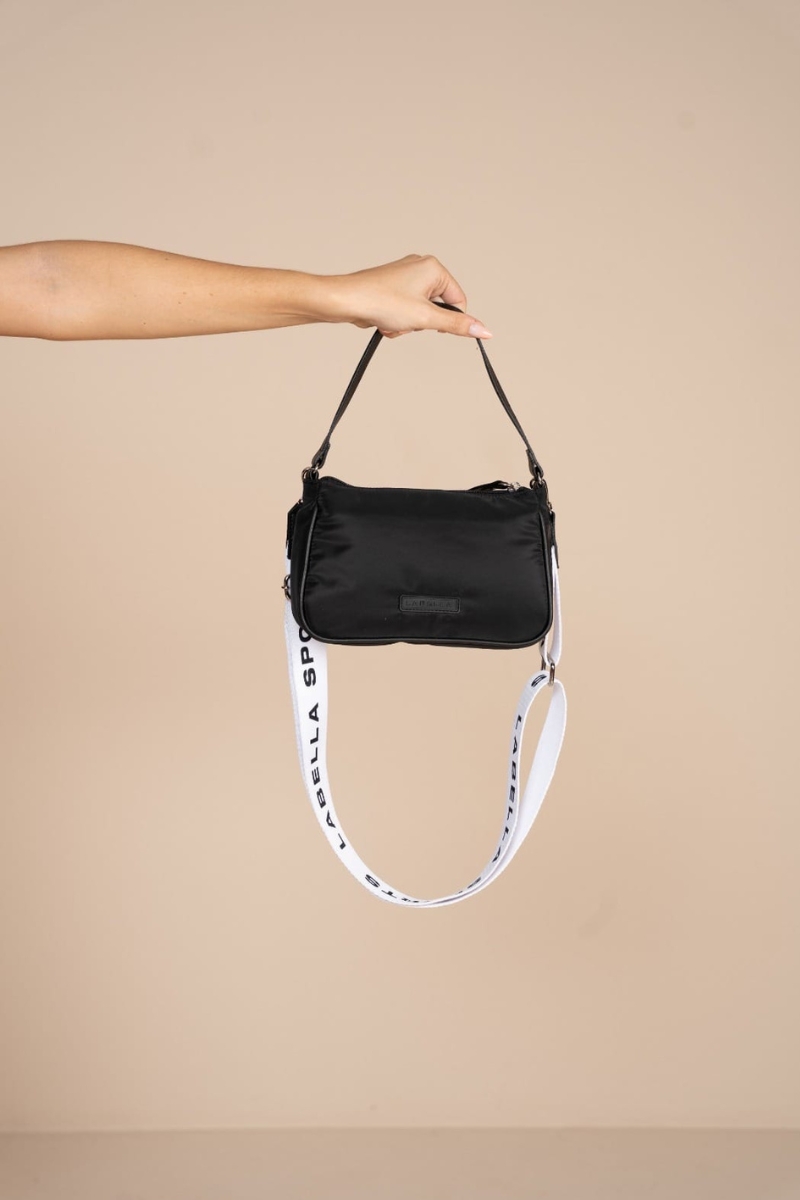 Labellamafia - CROSSBODY LABELLA BAG BLACK - 0124057