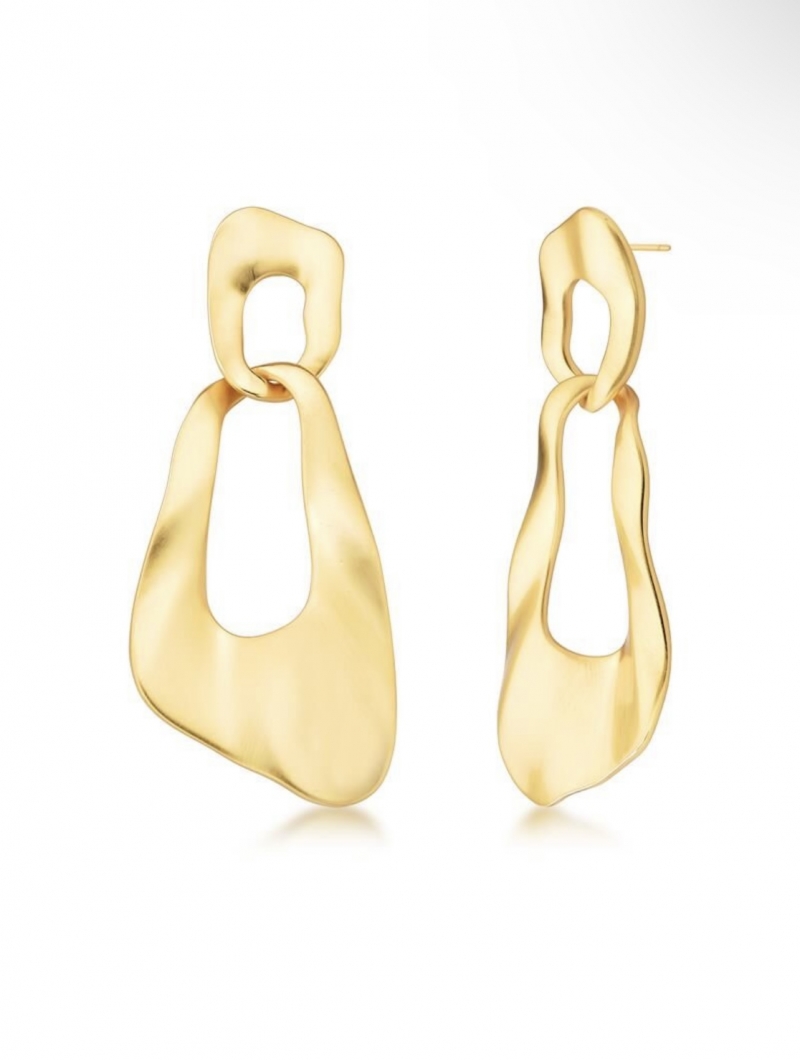 Mikabe - Satin Pendulum Earring - MK1780