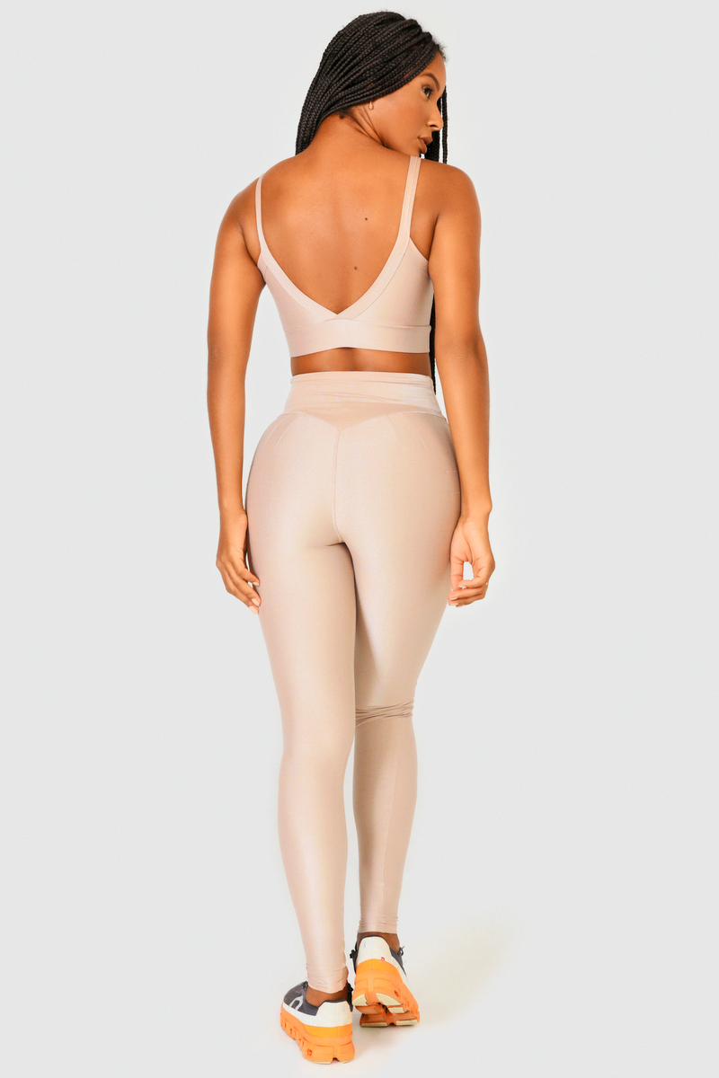 Lets Gym - Bright Nude Leggings - 2142BND