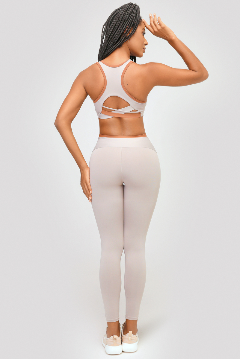 Lets Gym - Nude Form Leggings - 2468ND