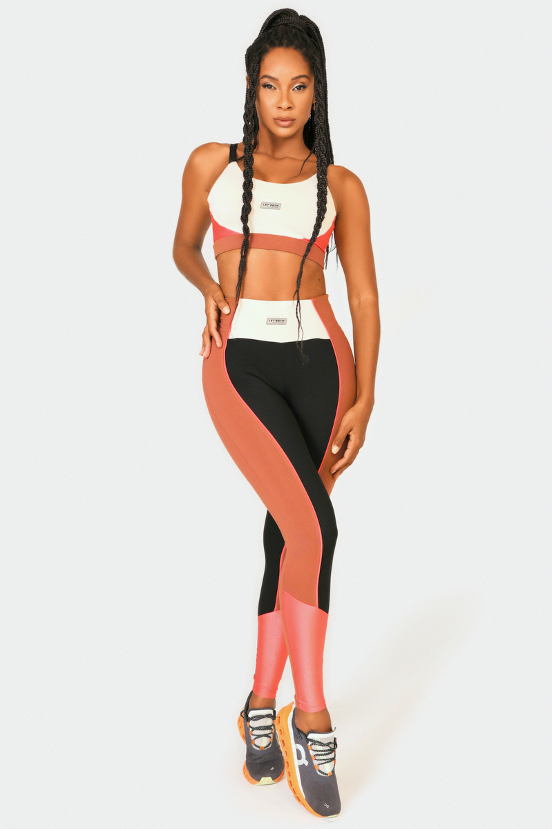 Lets Gym - Purpose Cappuccino Leggings - 2470CP