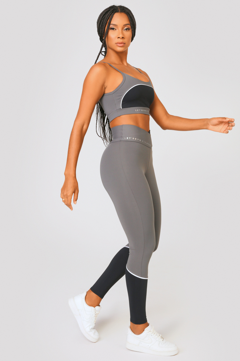 Lets Gym - Joy Graphite Legging - 2532GF