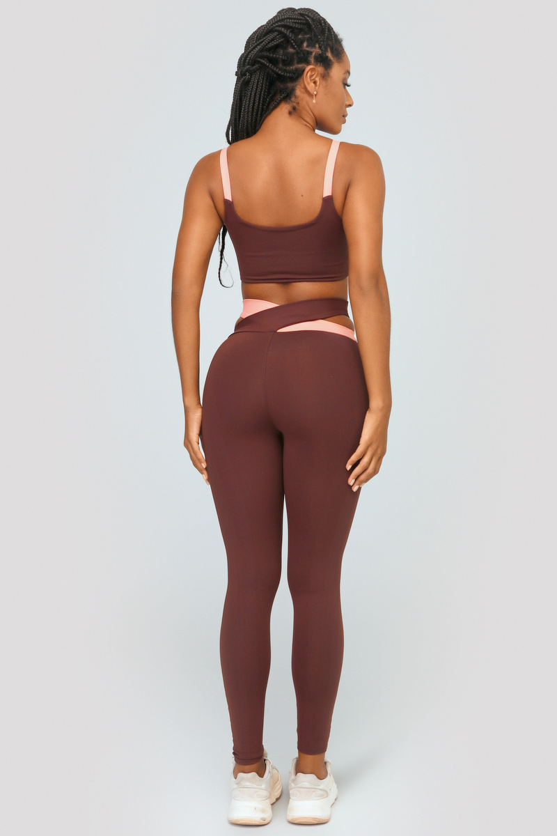 Lets Gym - Influence Coffee Leggings - 2491CF