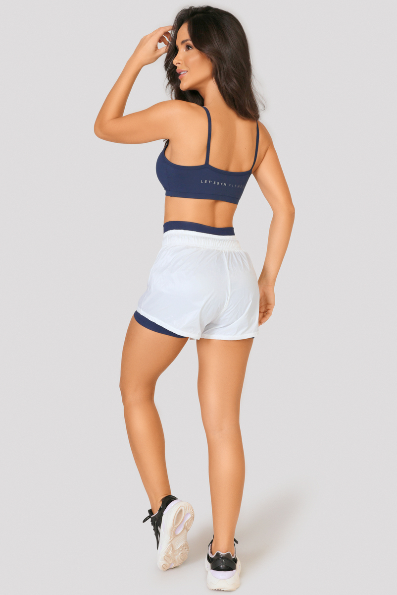 Lets Gym - Short Fresh White - 2483BR