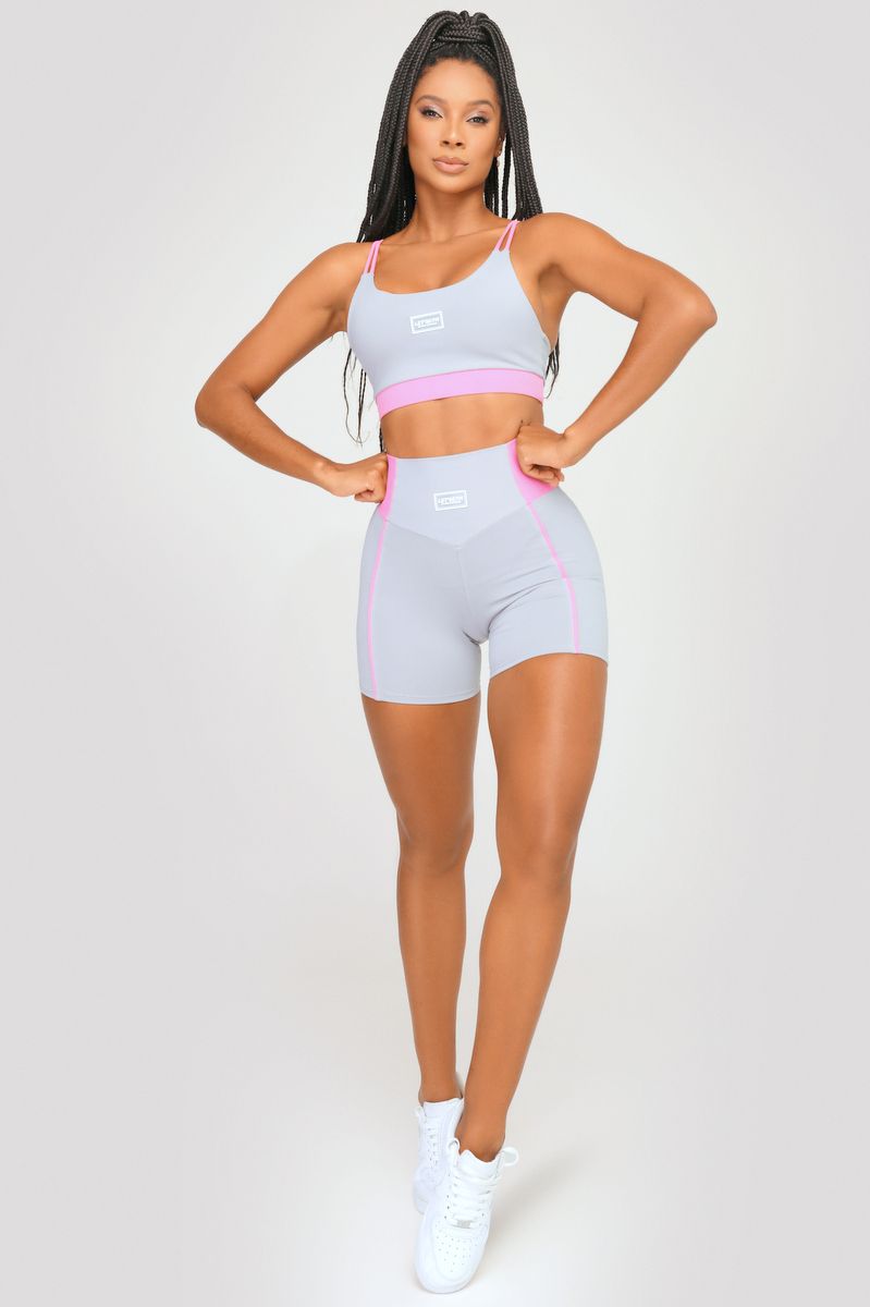 Lets Gym - Short Clean Light Gray - 2511CZC