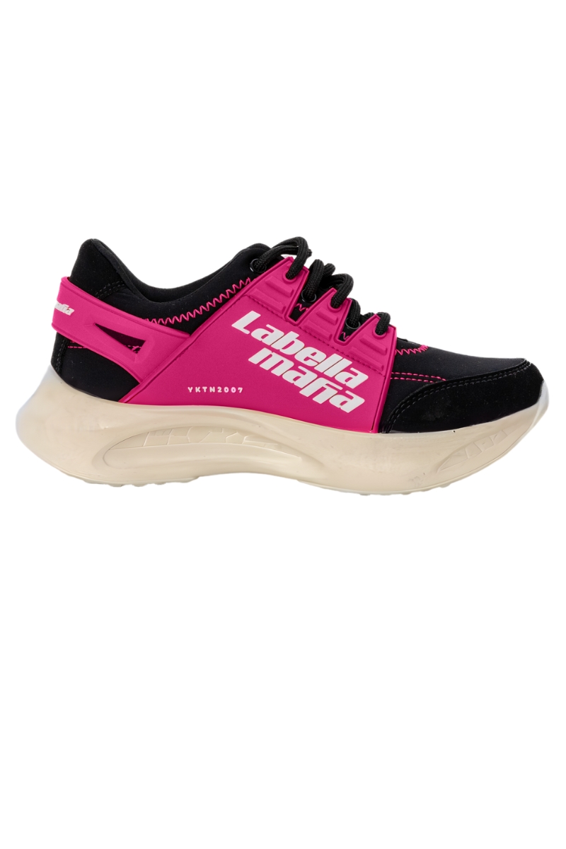 Labellamafia - Tennis Labellamafia Black and Pink - 32573