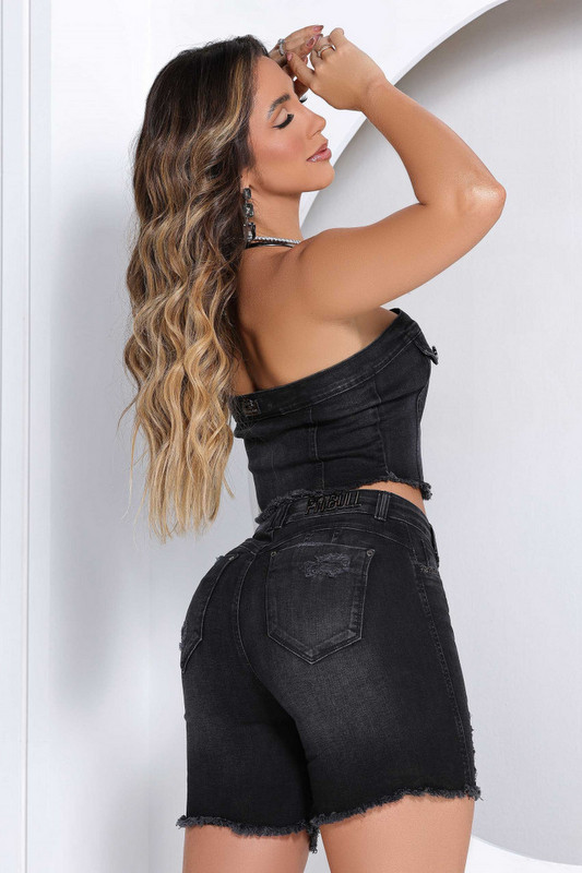 Pit Bull Jeans - Black Pit Bull Jeans Corset - 82137