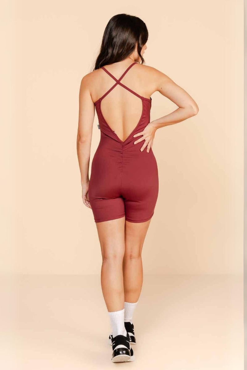 Labellamafia - Jumpsuit Sports Bordo Labellamafia - 33420