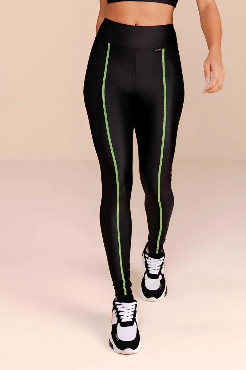 Labellamafia - Black Labellamafia Sports Legging - 33866