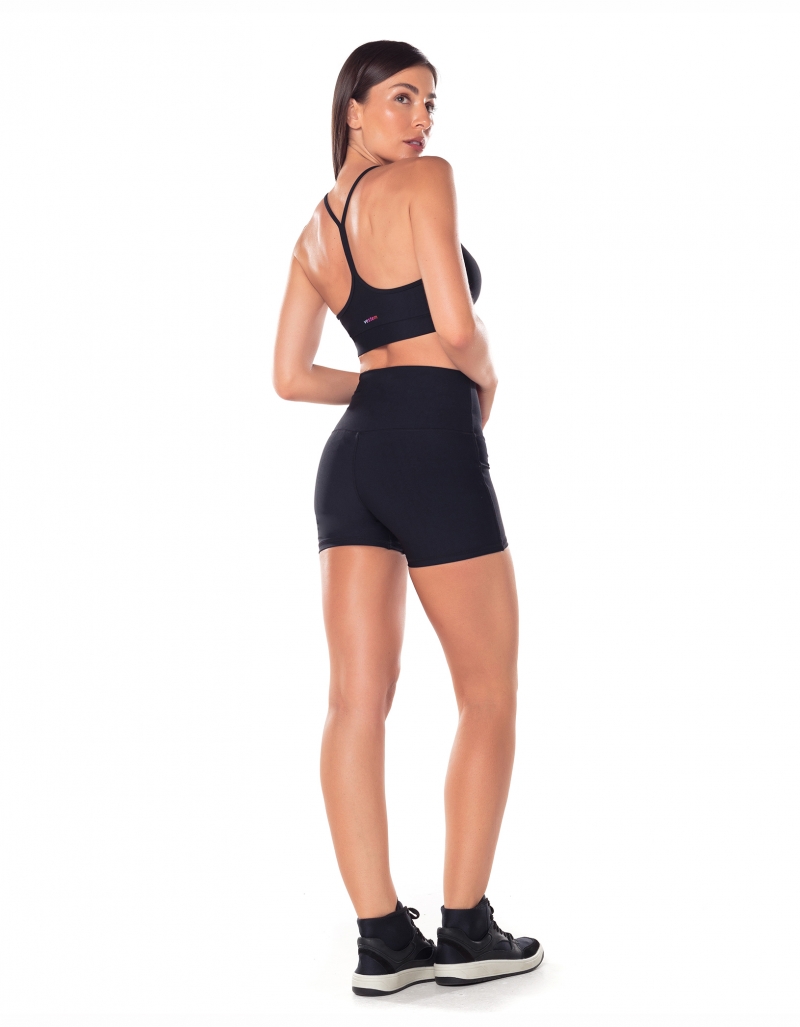 Vestem - Cosmic Sculpting Shorts Black - SH608.V25.C0002