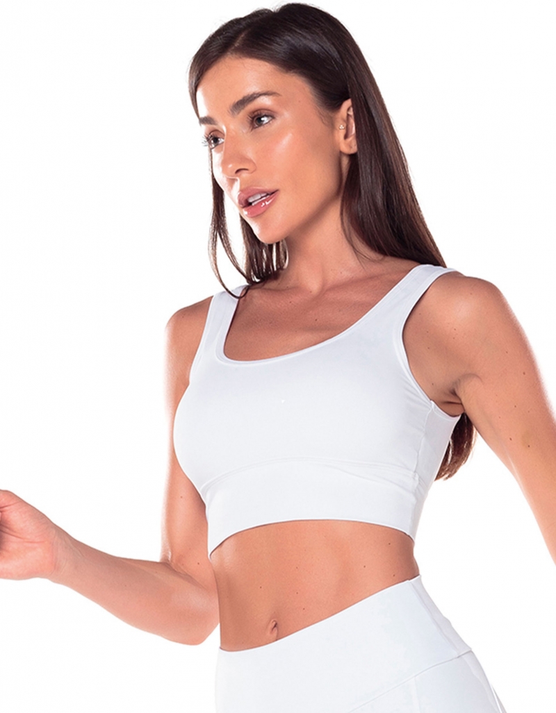 Vestem - Margot White Crop Top - TOP1034.ESS.C0001