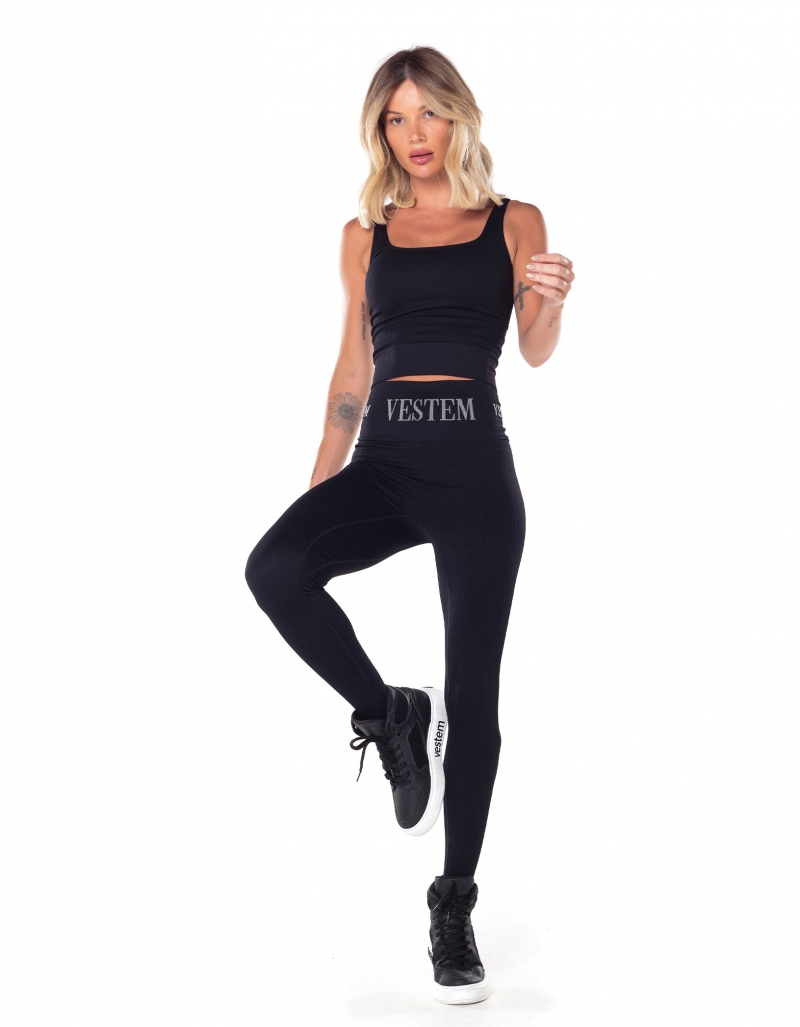 Vestem - Seamless Elis Legging Black - FS1357.V25.C0002