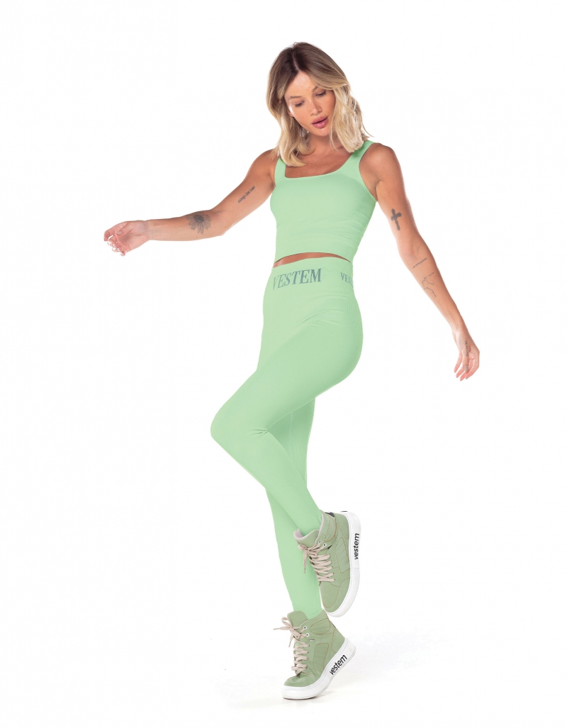 Vestem - Seamless Elis Legging Green Mint - FS1357.V25.C0280