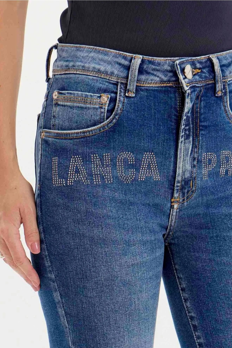 LANÇA PERFUME - SUPER HIGH SKINNY JEANS CALCA LAUNCHES EASY PERFUME - 7694