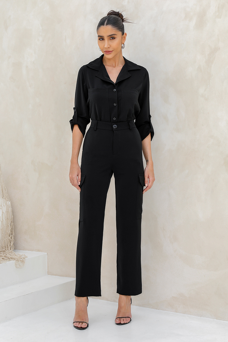 Dot Clothing - Set Dot Clothing Aline Alfaiataria Black - 2448PRETO