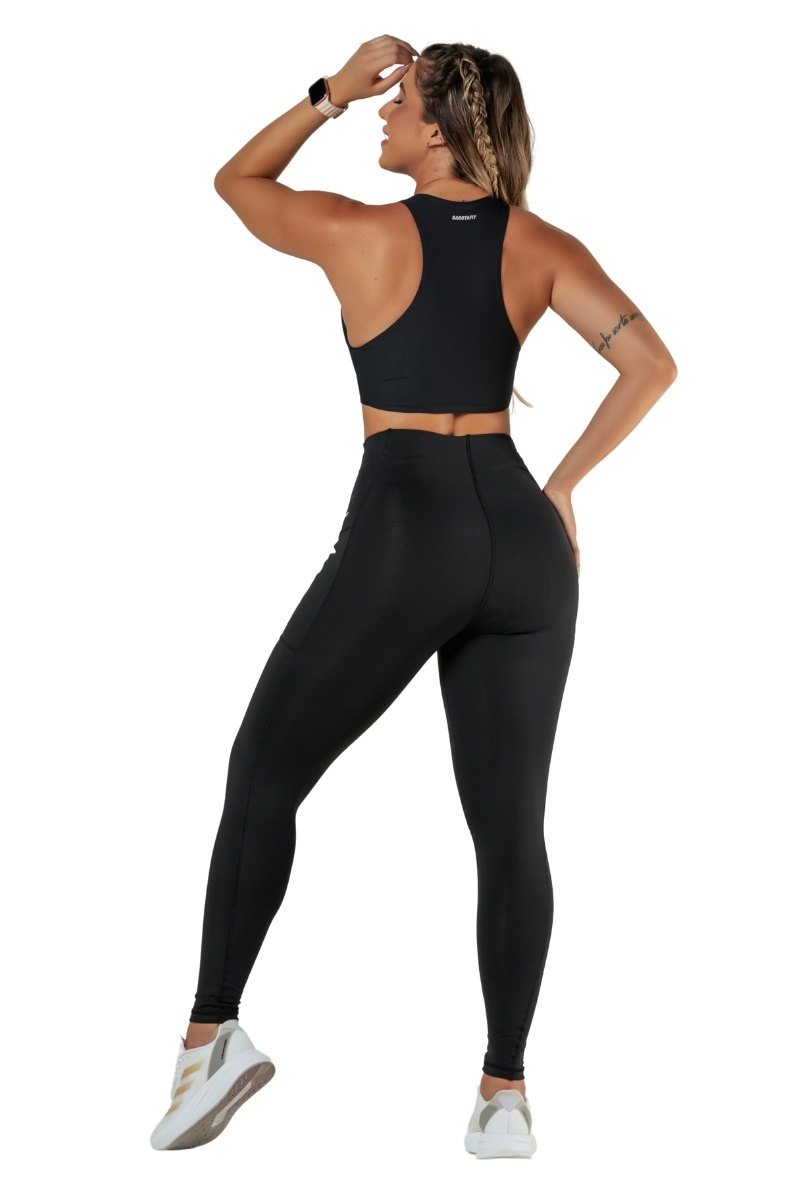 Garotafit - Black Trill Pants - FUS474A