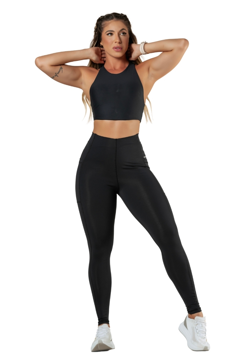 Garotafit - Black Trill Pants - FUS474A