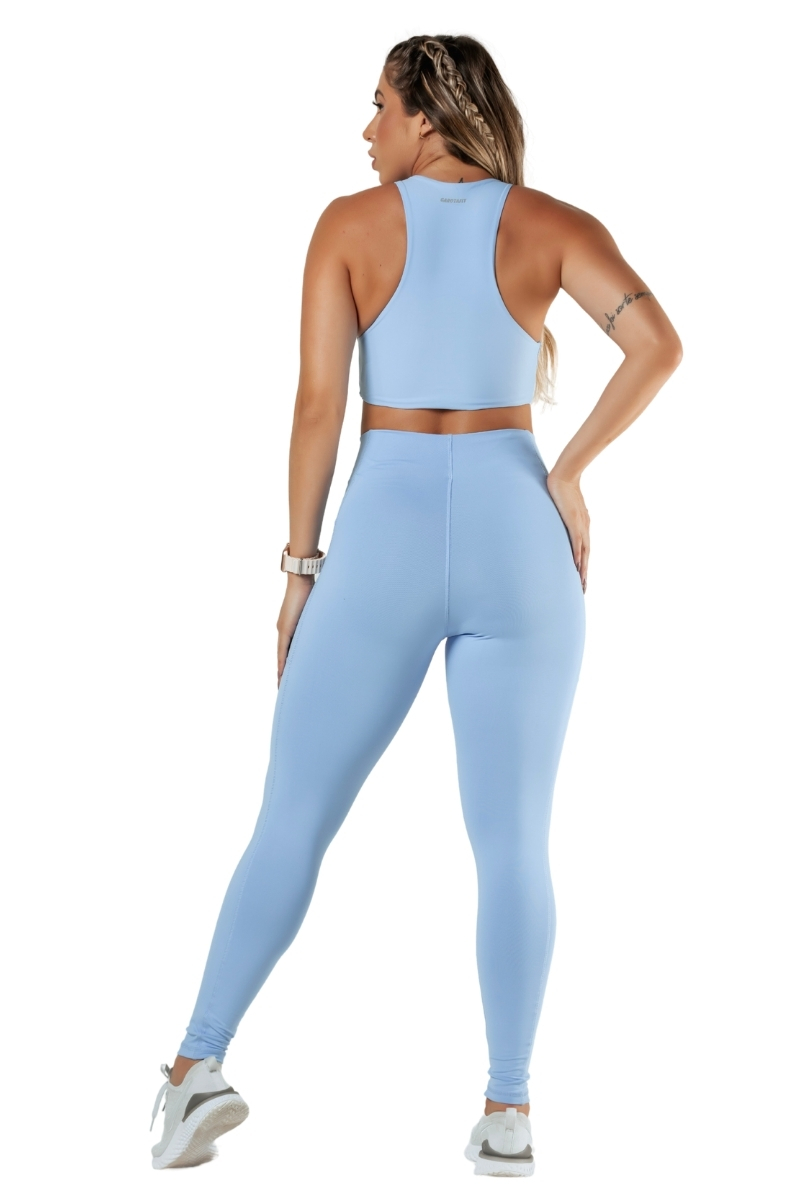 Garotafit - Light Blue Trill Pants - FUS474LC