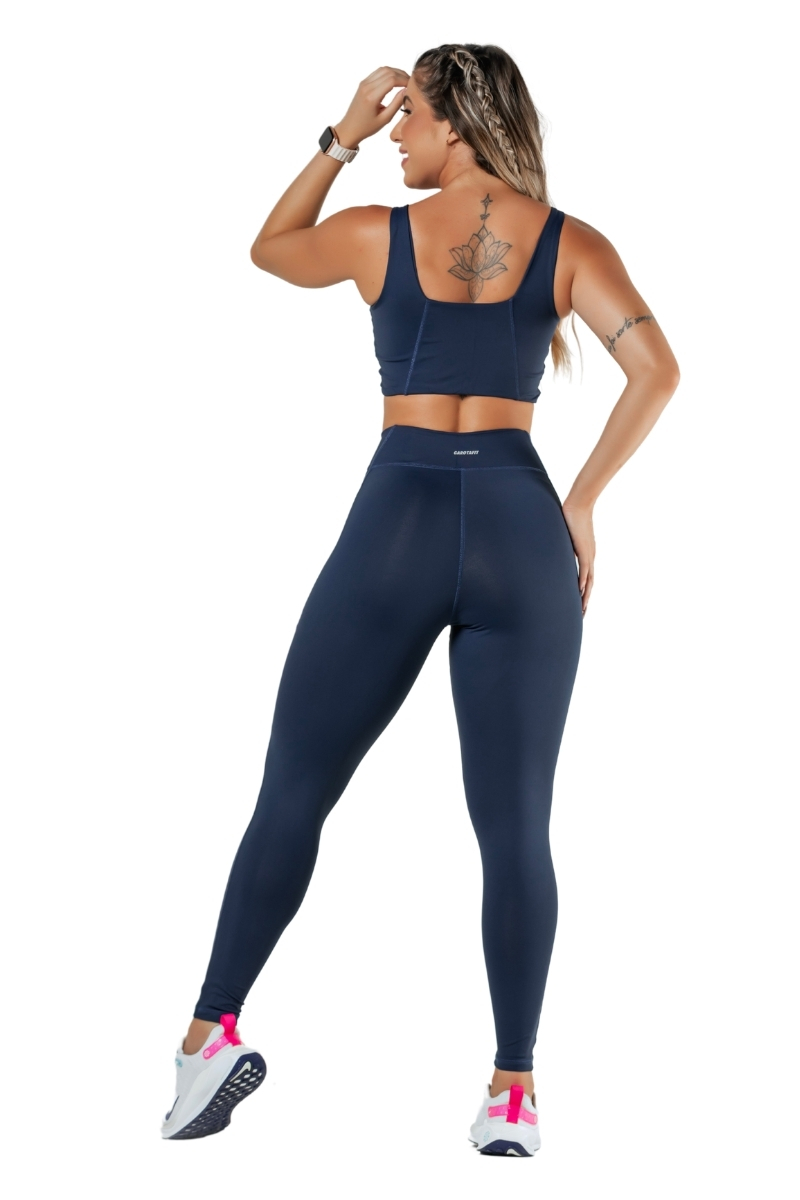 Garotafit - Set Beat Navy Blue - FCS343LM