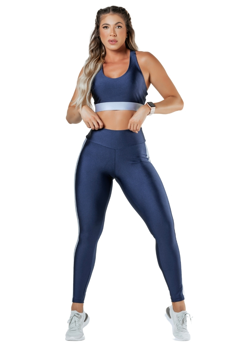 Garotafit - Navy Fresno and Light Blue Set - FCS114LMLC