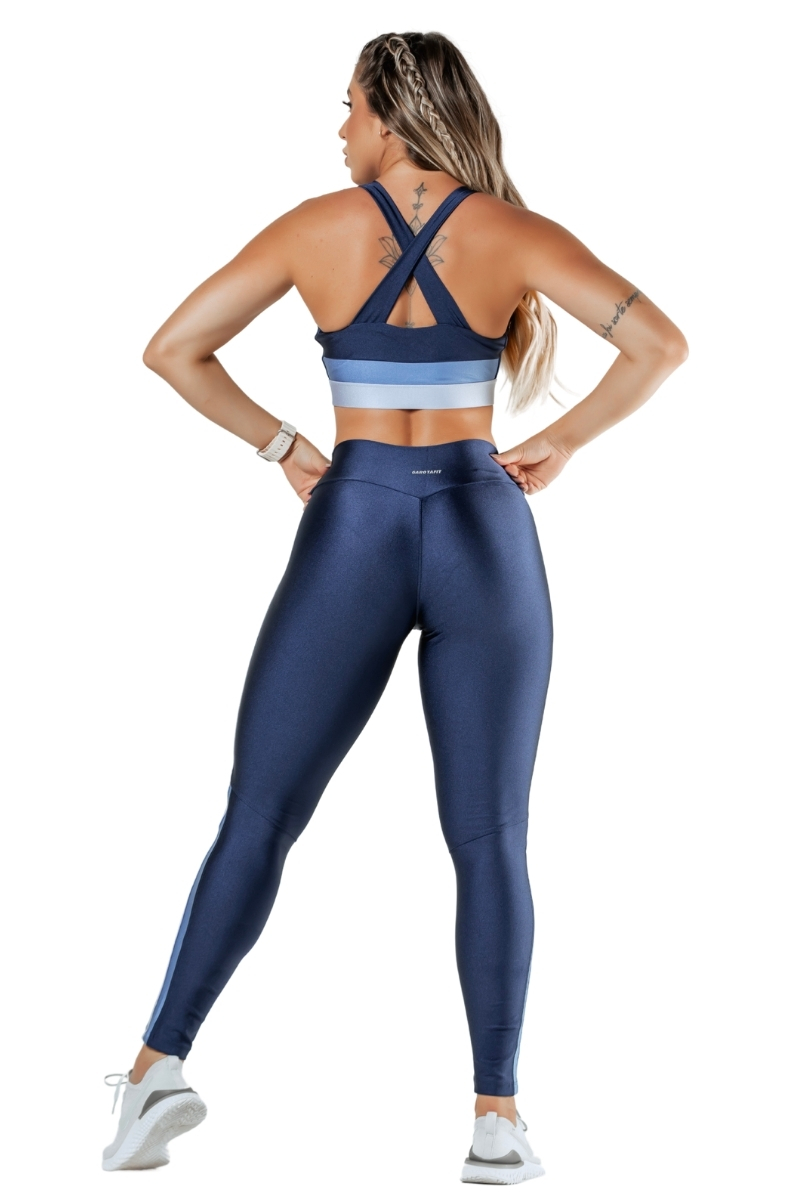 Garotafit - Navy Fresno and Light Blue Set - FCS114LMLC