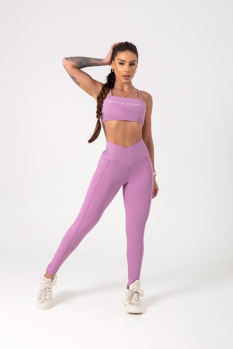 Hipkini - Lilac Movement Top with Removable Straps - 33330706