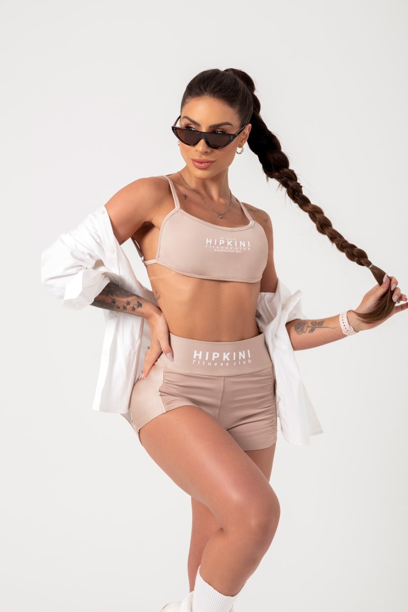 Hipkini - Nude Movement Top with silk - 33330704