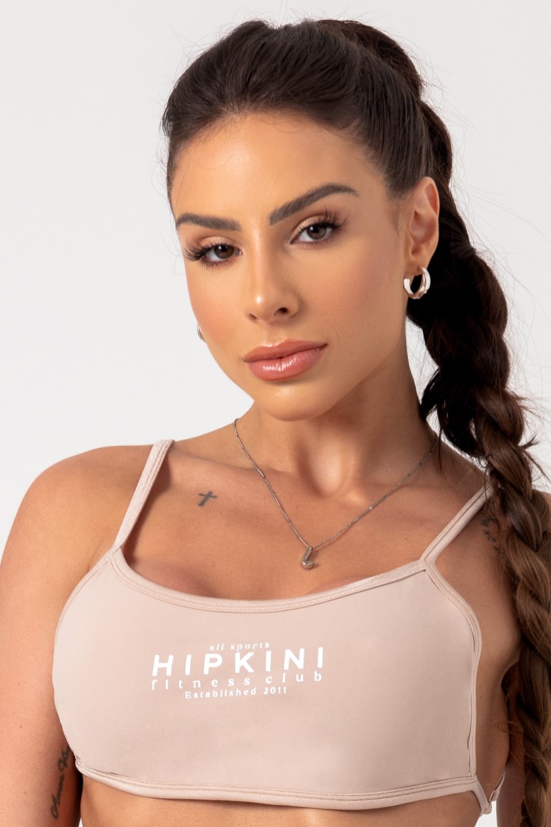 Hipkini - Nude Movement Top with silk - 33330704