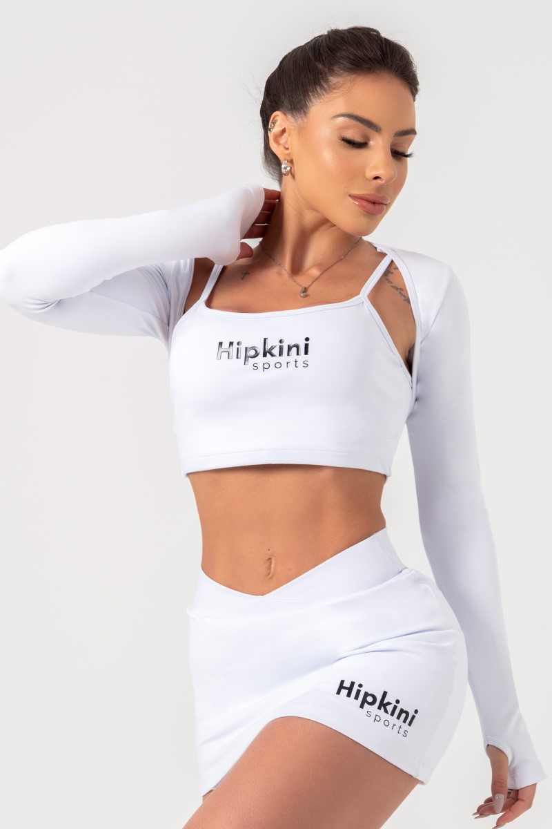 Hipkini - White Movement Blouse - 33330692