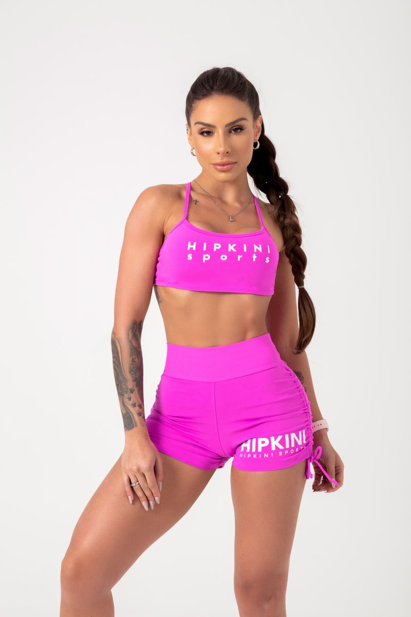 Hipkini - Pink Movement Shorts with Tie - 33330668