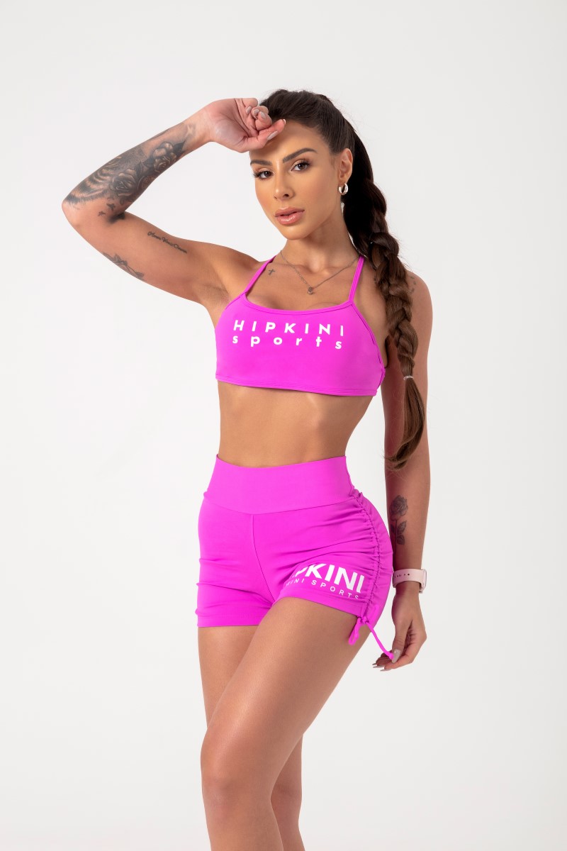 Hipkini - Pink Movement Shorts with Tie - 33330668