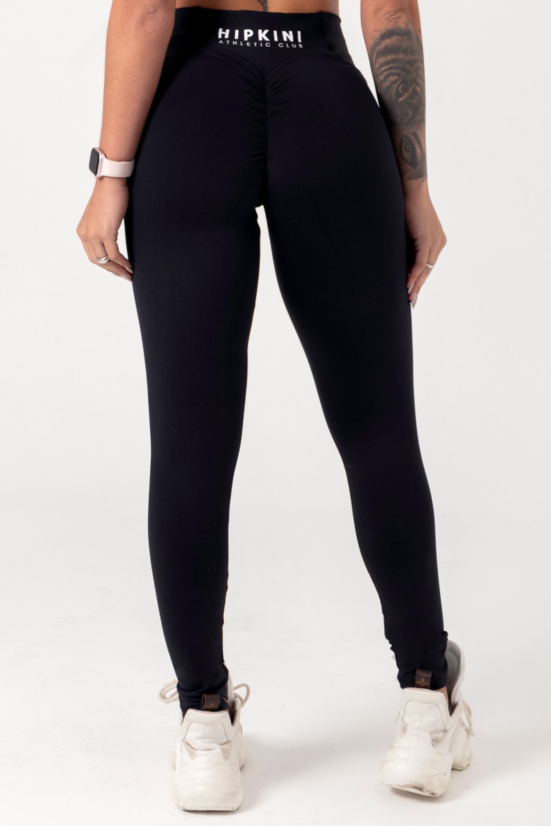 Hipkini - Black Movement Leggings with Silk on the waistband - 33330679