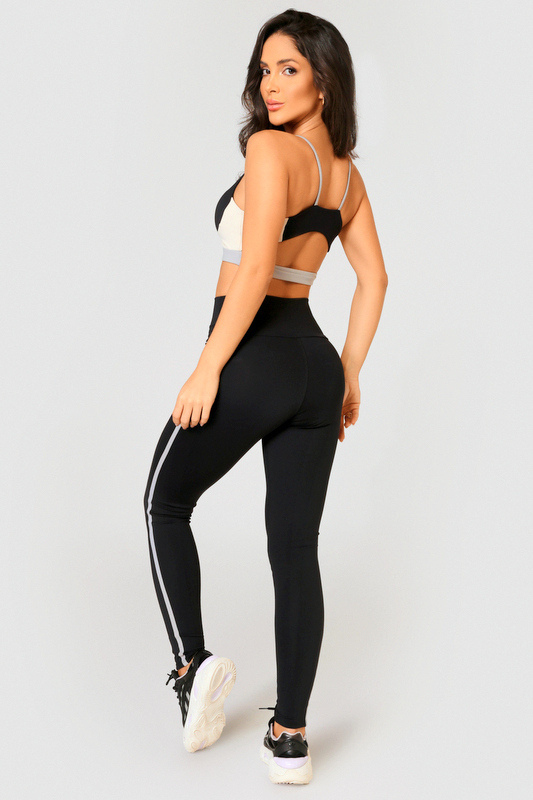 Lets Gym - Black Adapt Leggings - 2461PT