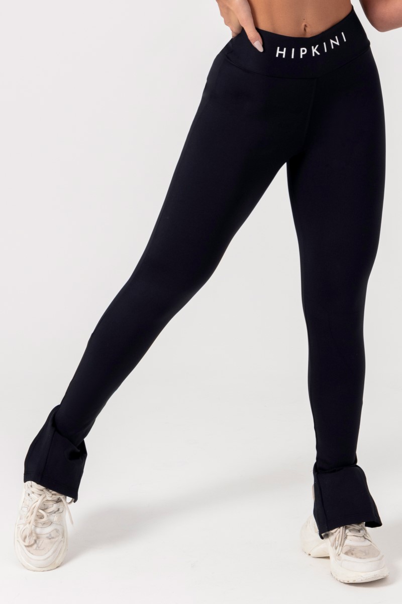 Hipkini - Black Movement Leggings with Silk - 33330681