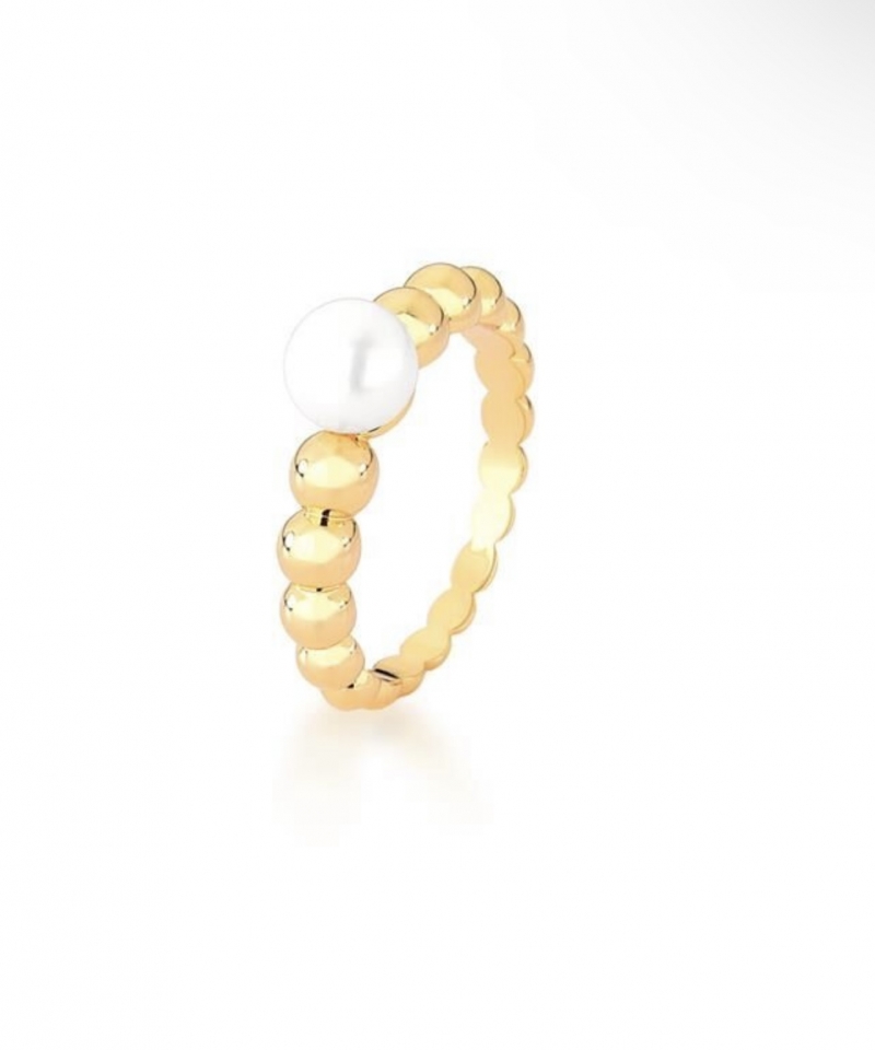 Mikabe - Natural Pearl Ring - T 22 - MK1940