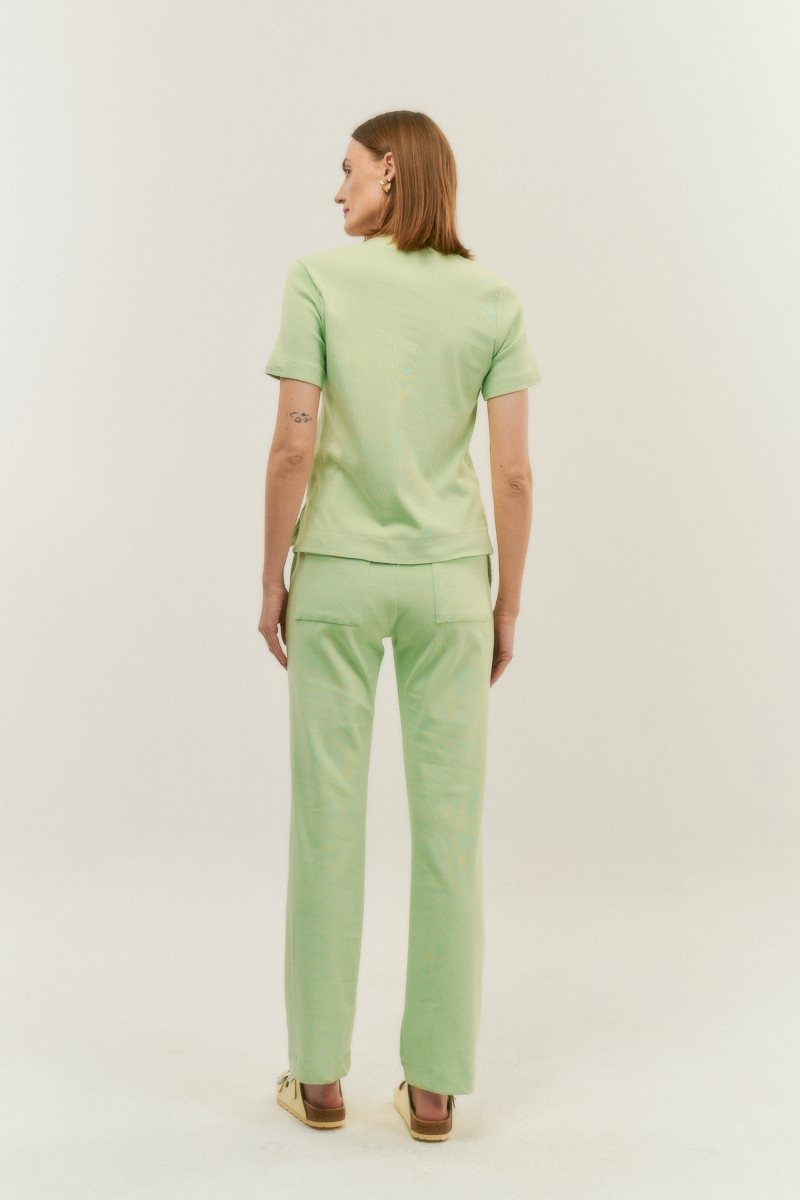 Hidrogênio - LINDALVA AQUAMARINE STRAIGHT PANTS SET - 20049553