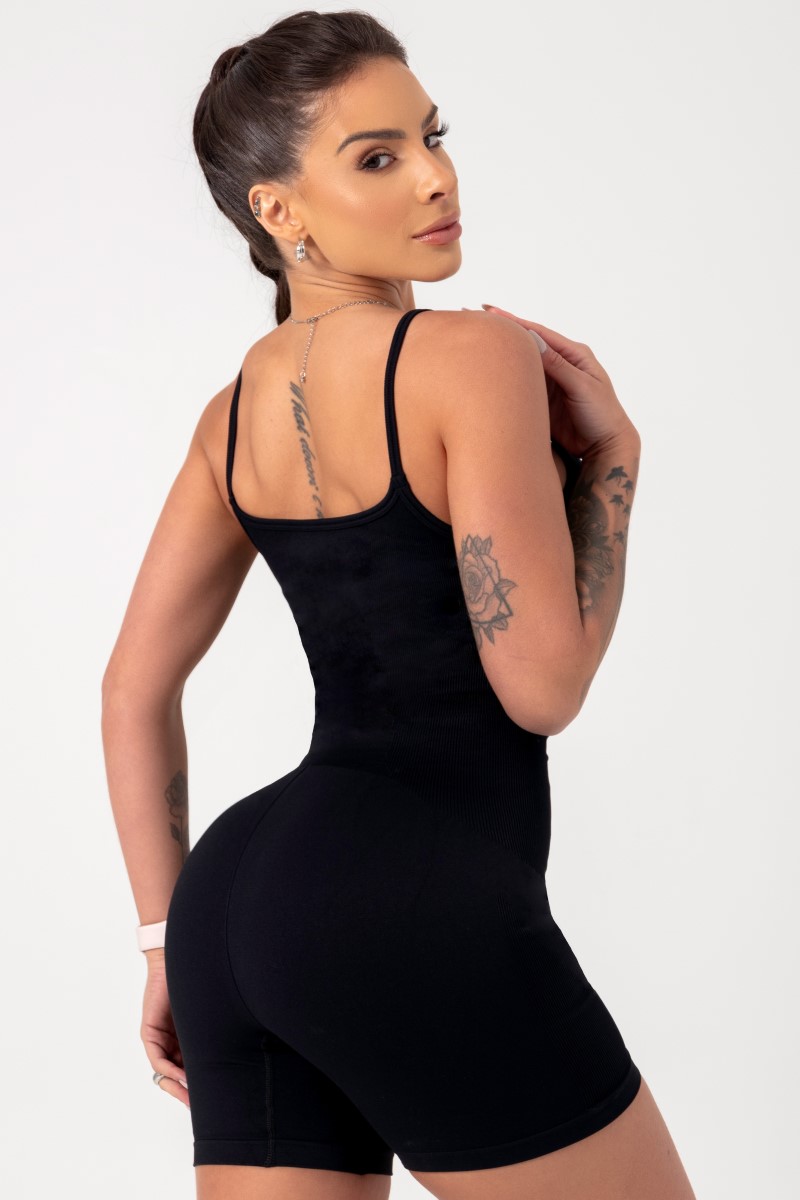 Hipkini - Romper Movement Seamless Black - 33330728