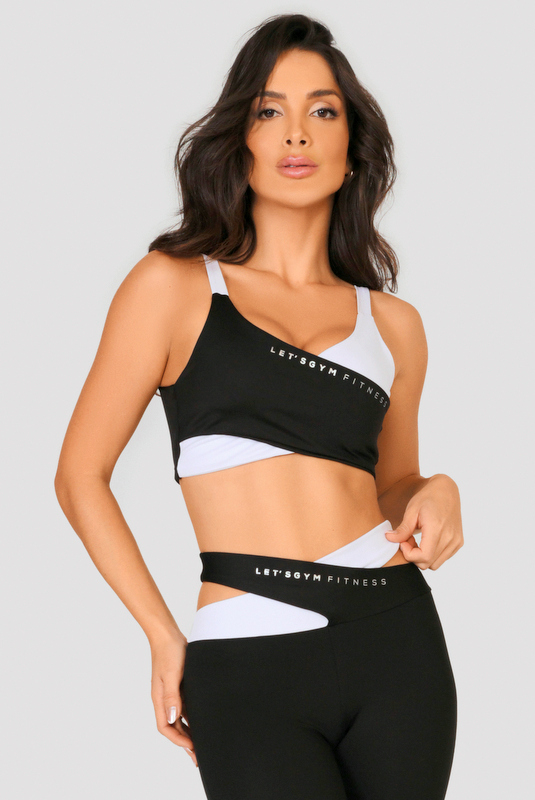 Lets Gym - Black Influence Top - 2490PT