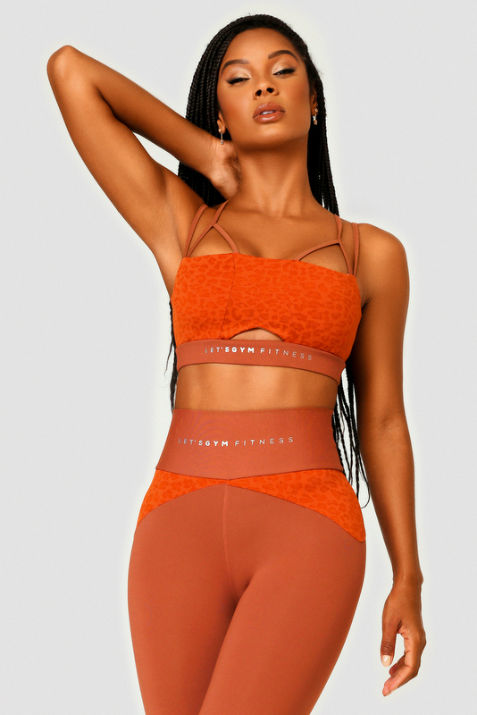 Lets Gym - Top Wild Ocher - 2506OC