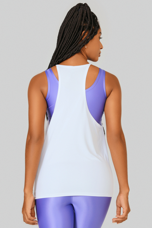 Lets Gym - Tank Shirt Status White - 2457BR