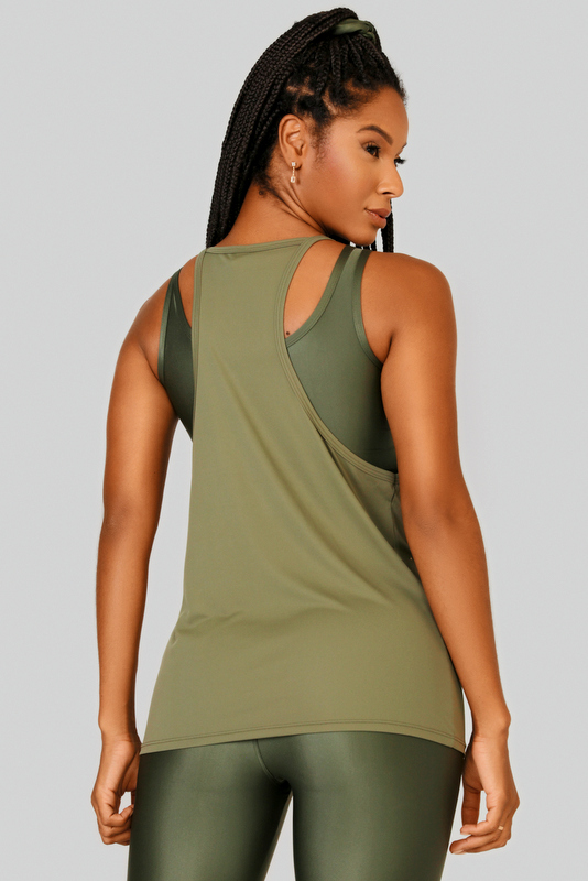 Lets Gym - Tank Shirt Status Green - 2457VDM